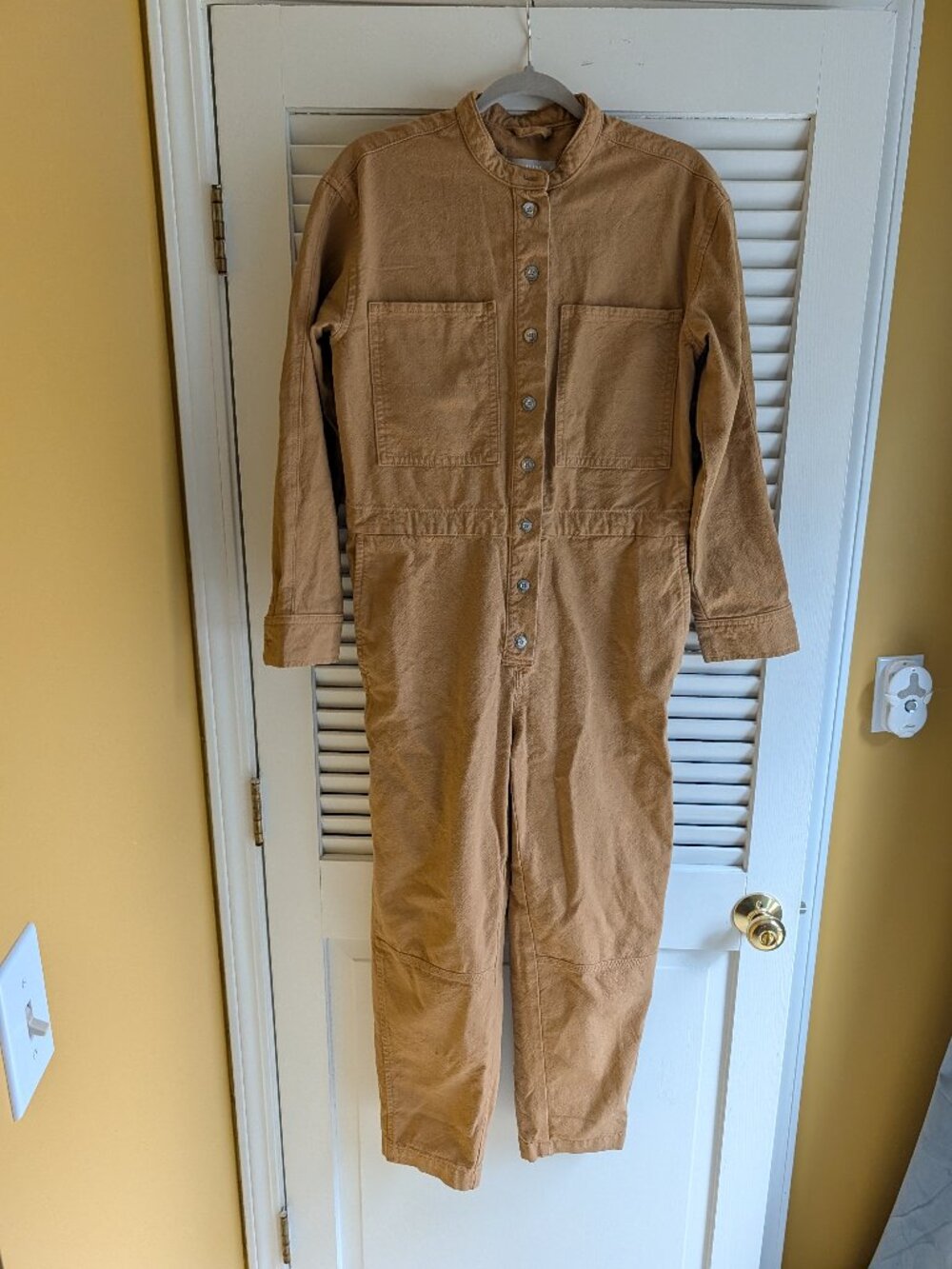 Everlane canvas jumpsuit